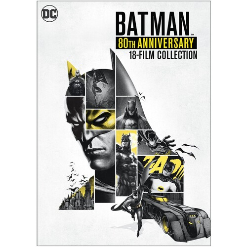 Batman: 80th Anniversary 18-Film Collection DVD | Sunrise