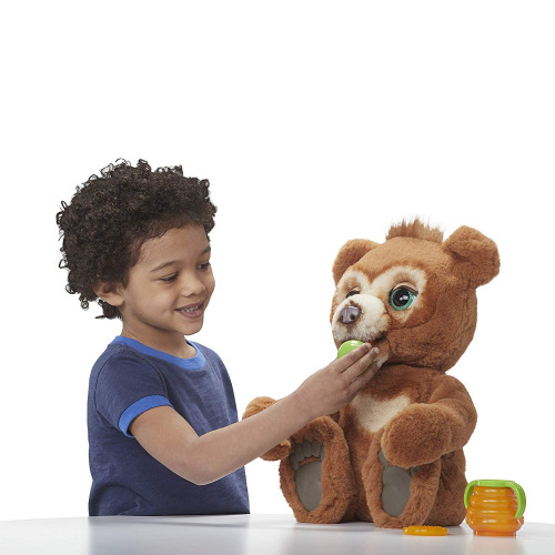 curious bear interactive toy