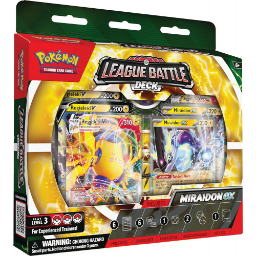 POKEMON MIRAIDON EX LEAGUE BATTLE DECK