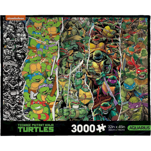 TEENAGE MUTANT NINJA TURTLES - THROUGH THE YEARS - 3000PC PU