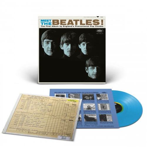 BEATLES, THE / MEET THE BEATLES 2024 -SUNRISE EXCL- BLUE LP