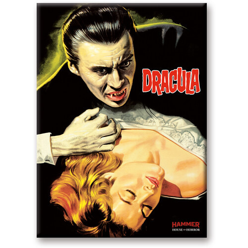 Hammer Dracula Girl 2.5 x 3.5 Flat Magnet