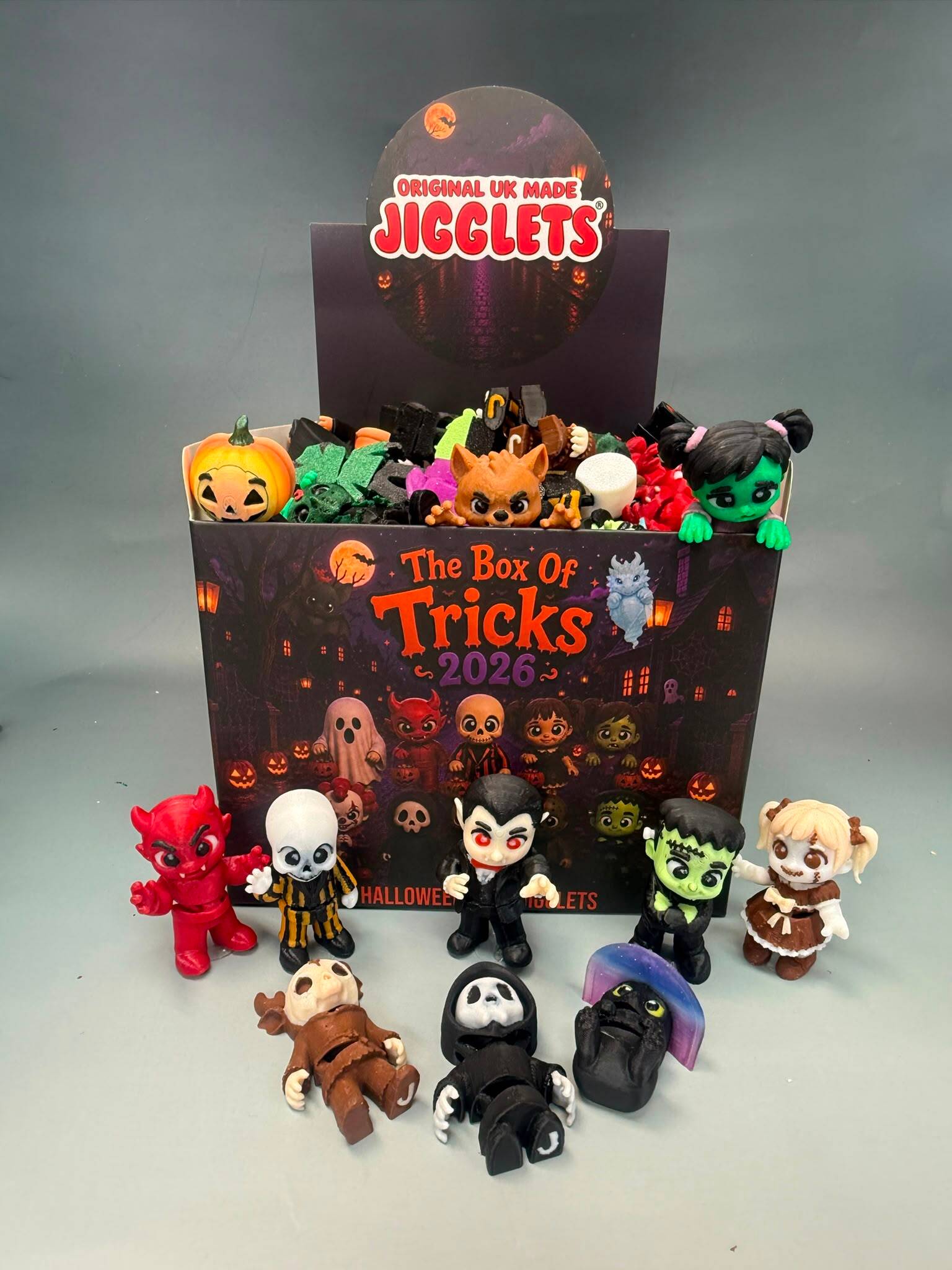 Jigglets - HALLOWEEN BOX OF TRICKS - DKB Toys and Distribution Limited
